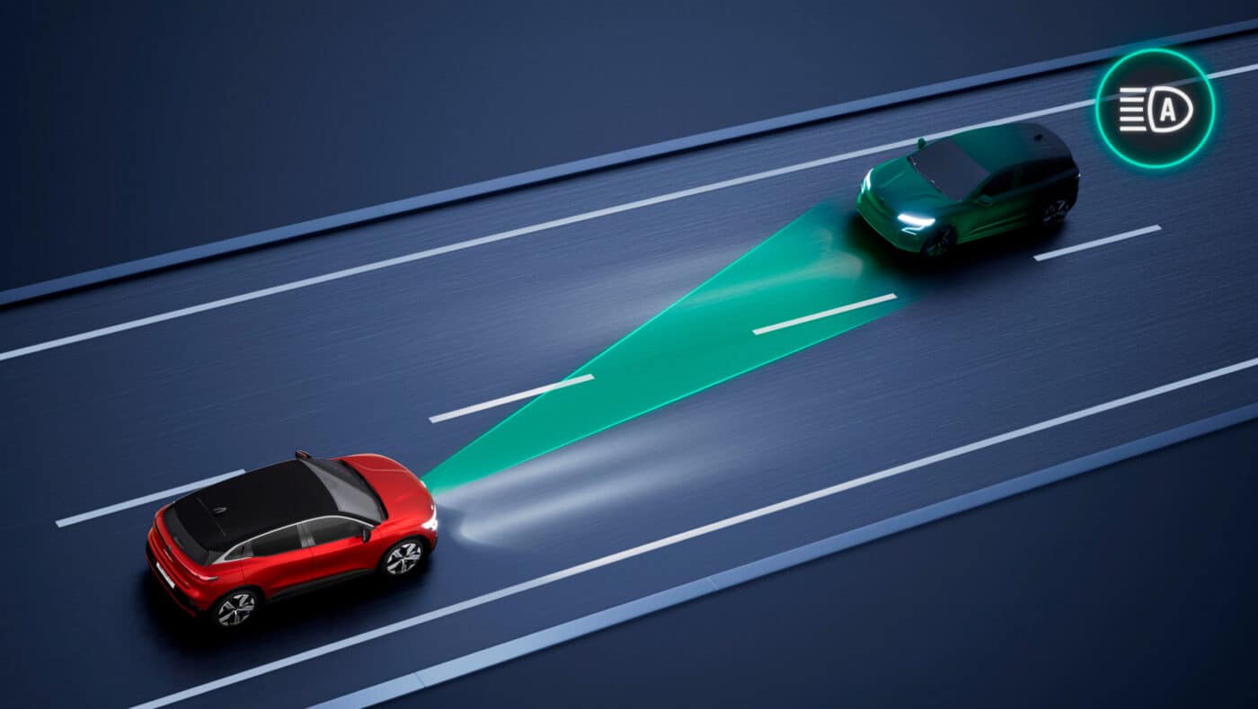 aides à la conduite Megane E-Tech