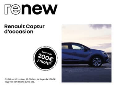 Offre Renault Captur occasion