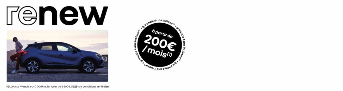 Offre Renault Captur occasion