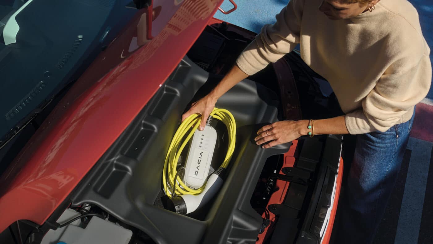 système de recharge Dacia Spring