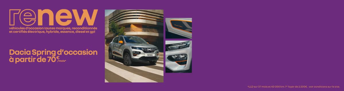 offre Dacia Spring